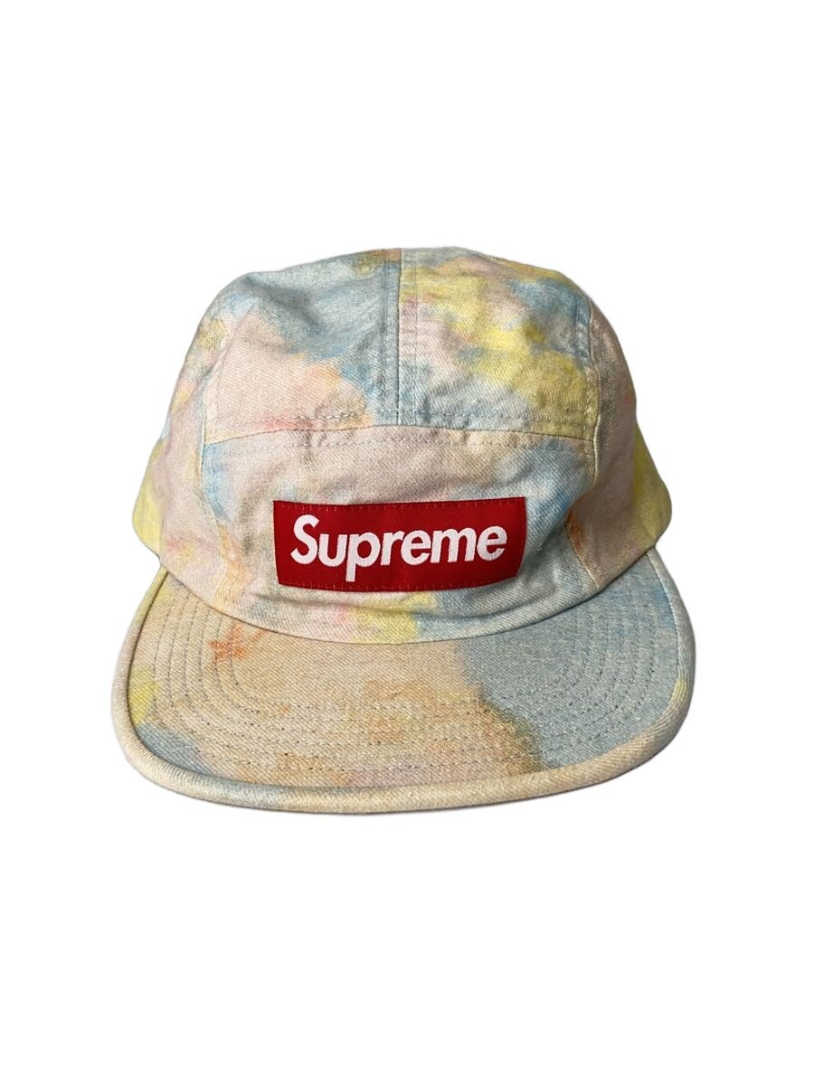 Supreme◆18SS/MULTICOLOUR DENIM CAMP CAP/キャップ/FREE/マルチカラー/総柄/メンズ