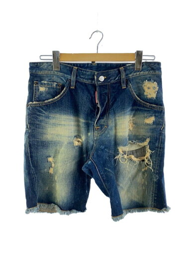 【中古】DSQUARED2◆ショートパンツ/46/デニム/IDG//【メンズウェア】 【中古】DSQUARED2◆ショートパンツ/46/デニム/IDG//【メンズウェア】