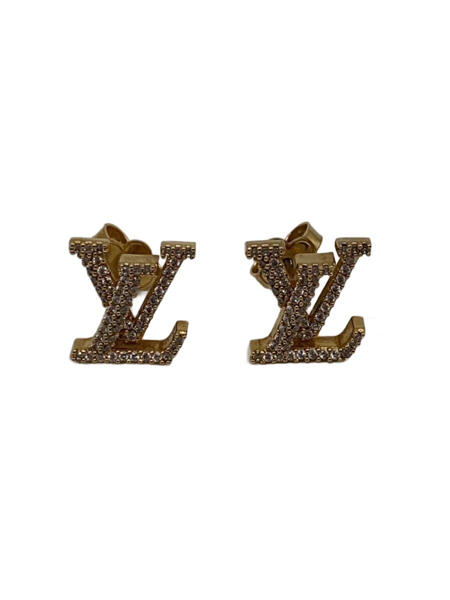 【ブランド】LOUIS VUITTON 【ブランドカナ】ルイヴィトン 【型番】 【程度】B 【サイズ】 【メインカラー】ゴールド 【素材・生地】その他 【キーワード】　　　/ 2026/05/10 セカンドストリート草牟田店【3880】【中古】LOUIS VUITTON◆ピアス・LV アイコニック ストラス/ゴールドカラー/レディース ブランド LOUIS VUITTON 型番 カラー ゴールド 柄 素材・生地 その他>色・素材について サイズ >サイズ表示について 実寸（cm） 【ピアス】 トップ縦：1.2 / トップ横：1.2 / ポスト：1.1 【その他】 その他サイズ：/ 商品は　セカンドストリート草牟田店の店頭にて販売しております。商品に関するお問合わせは、お電話(TEL:099-805-2445)にて、問合わせ番号：2340322877620をお伝えください。 配送方法やお支払い方法に関するお問い合わせは、サポートセンターまでご連絡をお願いします。 ※お電話の対応は営業時間内のみとなります。お問い合わせフォームでお問い合わせの際はご注文番号をご記入下さい この商品に関する出品店舗からのコメント 一般的な中古品程度の使用感です。キャッチに腐食、棒の部分に一部メッキ剥がれがあります。特筆すべきダメージはございません。