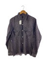 【中古】Needles◆長袖シャツ/M/リネン/PUP/レオパード/GL194【メンズウェア】(4)