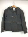 【中古】B:MING LIFE STORE by BEAMS◆ピーコート/S/ウール/グレー/ダッフルコート/93-19-0072-803【レディースウェア】