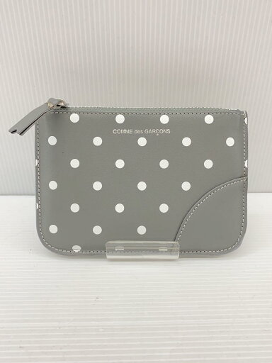 【中古】Wallet COMME des GARCONS◆コインケース/--/GRY/ドット/レディース/sa8100pd【服飾雑貨他】 【中古】Wallet COMME des GARCONS◆コインケース/--/GRY/ドット/レディース/sa8100pd【服飾雑貨他】
