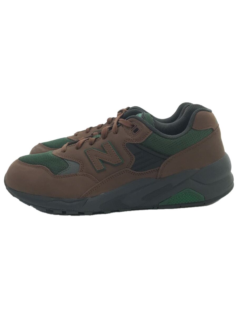 【中古】NEW BALANCE◆ビーフ ブロッコリー/ローカットスニーカー/29cm/BRW/MT580RTB【シューズ】