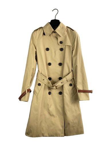 【中古】COACH◆トレンチコート/XS/コットン/BEG/無地/C9723【レディースウェア】 【中古】COACH◆トレンチコート/XS/コットン/BEG/無地/C9723【レディースウェア】