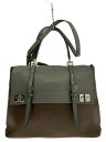 【中古】PRADA◆レザーフラップ2WAYショルダーバッグ/レザー/BRW/BN2790【バッグ】