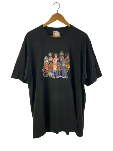 【中古】Supreme◆Tシャツ/XL/コットン/BLK/プリント【メンズウェア】 【中古】Supreme◆Tシャツ/XL/コットン/BLK/プリント【メンズウェア】