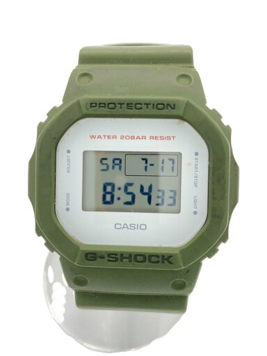 【中古】CASIO◆クォーツ腕時計・G-SHOCK/デジタル/ラバー/KHK/KHK//【服飾雑貨他】 【中古】CASIO◆クォーツ腕時計・G-SHOCK/デジタル/ラバー/KHK/KHK//【服飾雑貨他】