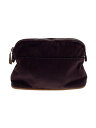 【中古】HERMES◆ポーチ/コットン/BRD/無地【バッグ】(4)