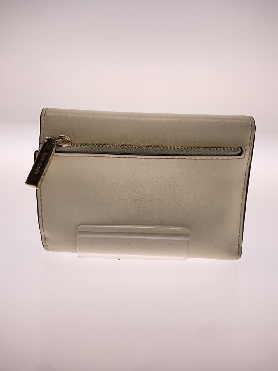 【中古】kate spade new york◆リーガンミデイアムフラップウォレット/2つ折り財布/...