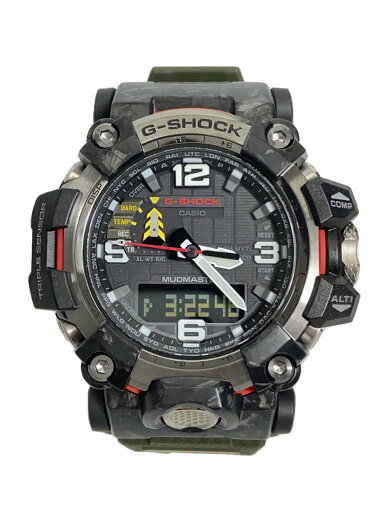 【中古】CASIO◆ソーラー腕時計_G-SHOCK/デジタル/ラバー/BLK/KHK【服飾雑貨他】 【中古】CASIO◆ソーラー腕時計_G-SHOCK/デジタル/ラバー/BLK/KHK【服飾雑貨他】