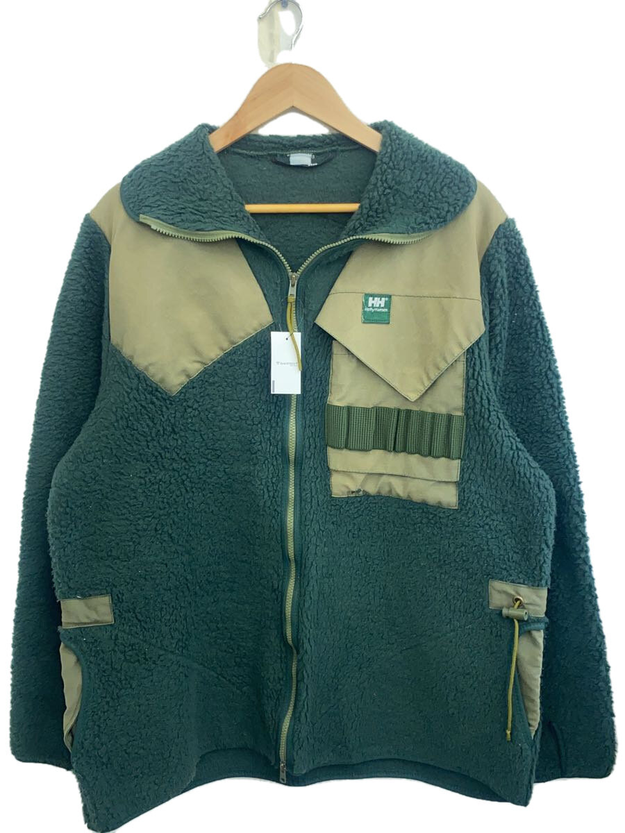 【中古】HELLY HANSEN◆ジャケット/--/--/GRN/無地【メンズウェア】