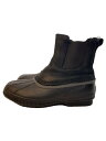 【中古】SOREL◆サイドゴアブーツ/25cm/BLK/1750251010/ソレル/ブラック/黒/【シューズ】