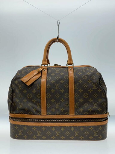 【中古】LOUIS VUITTON◆サック・スポーツ_モノグラム・キャンバス_BRW/PVC/BRW【バッグ】 【中古】LOUIS VUITTON◆サック・スポーツ_モノグラム・キャンバス_BRW/PVC/BRW【バッグ】