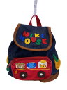 【中古】MIKI HOUSE◆キッズバッグ/リュック/デニム/NVY/10-8203-499【キッズ】(4)