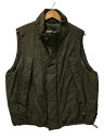 【中古】WILDTHINGS◆ベスト/L/ナイロン/KHK/無地/WT21556SN-SL【メンズウェア】