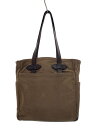 【中古】FILSON◆トートバッグ/キャンバス/KHK/無地/260/日焼け/劣化有【バッグ】(4)