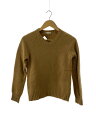 【中古】DRIES VAN NOTEN◆ライカ期/ニット・セーター/M/ウール/CML/無地/着用感有/サイズ感考慮【メンズウェア】