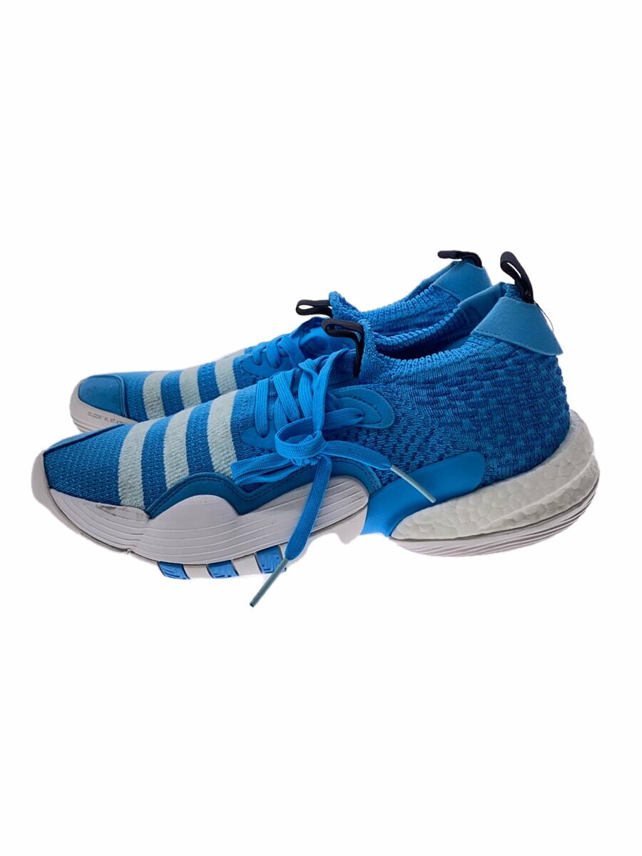 【中古】adidas◆TRAE YOUNG 2.0_トレイ・ヤング 2.0/28.5cm/BLU【シューズ】