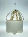 【中古】BOTTEGA VENETA◆ショルダーバッグ/レザー/WHT/無地【バッグ】