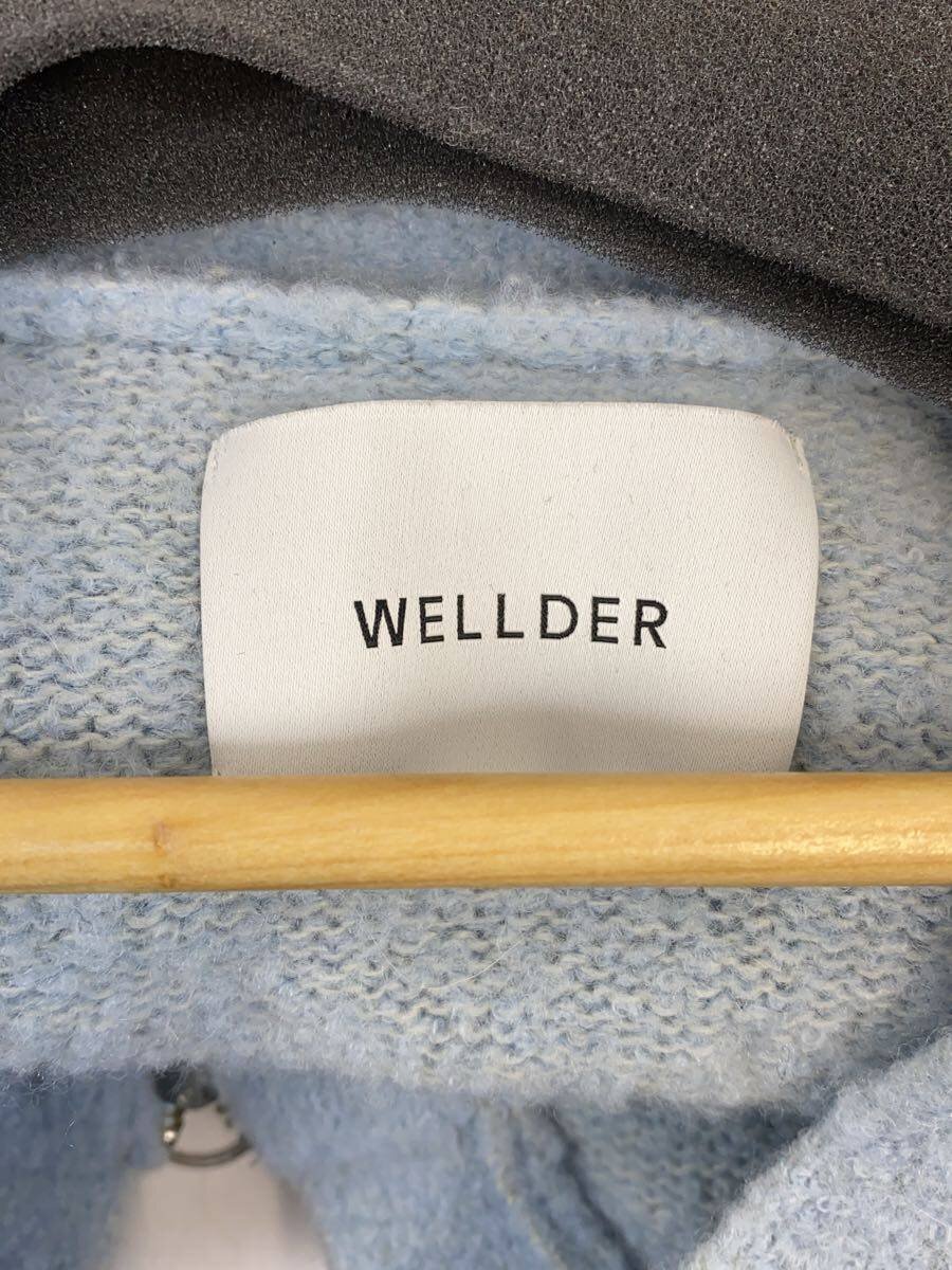 【中古】WELLDER◆カーディガン(厚手)/3/ウール/BLU/WM24AKN02【メンズウェア】 jumblestore-38116474 2nd STREET 楽天市場店 サンプル画像3