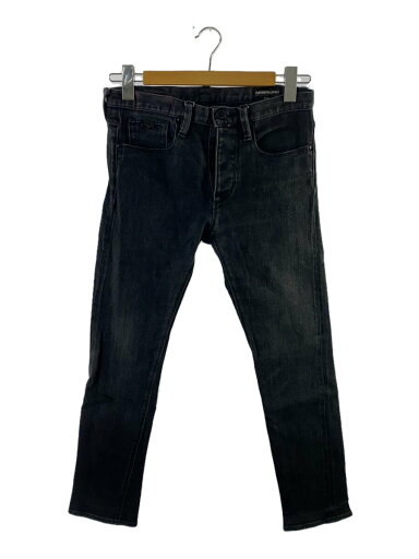 【中古】EMPORIO ARMANI◆セルビッチデニム/Slim Fit/29/デニム/BLK/ブラック/無地/6Y1J75 1DCSZ【メンズウェア】 【中古】EMPORIO ARMANI◆セルビッチデニム/Slim Fit/29/デニム/BLK/ブラック/無地/6Y1J75 1DCSZ【メンズウェア】