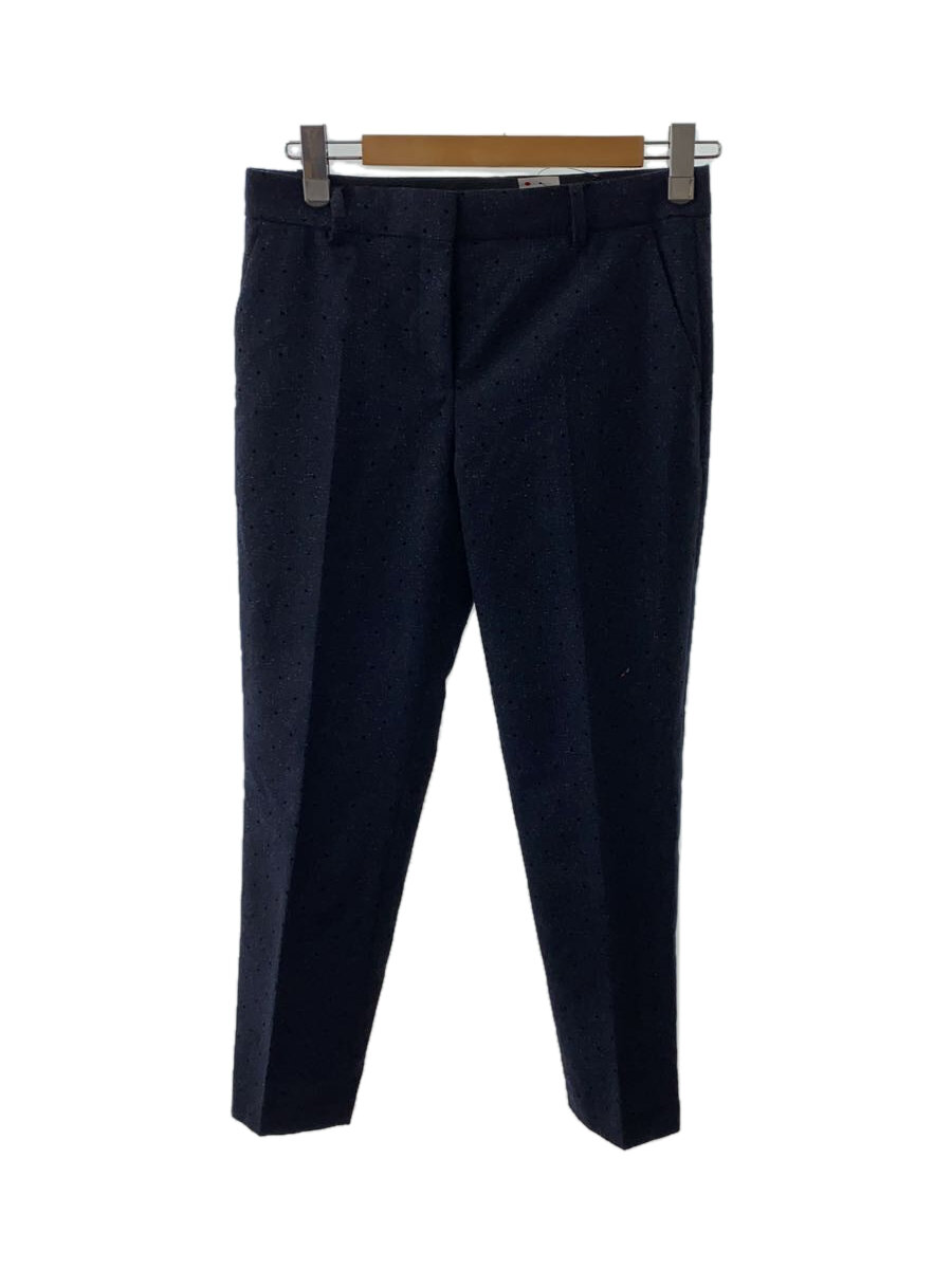 【中古】Paul Smith◆スラックスパンツ/42/ウール/ネイビー/ドット/498866【メンズウェア】