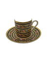 【中古】WEDGWOOD◆カップ&ソーサー/2点セット/マルチカラー/ボーンチャイナクリオ【キッチン用品】