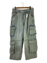 【中古】ZARA◆ボトム/38/デニム/IDG/無地【メンズウェア】