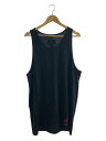 【中古】CVTVLIST◆タンクトップ/1/コットン/ブラック/無地/23RF04302【メンズウェア】