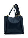 【中古】STELLAMcCARTNEY◆ショルダーバッグ/レザー/BLK/無地/表面擦れ傷有【バッグ】