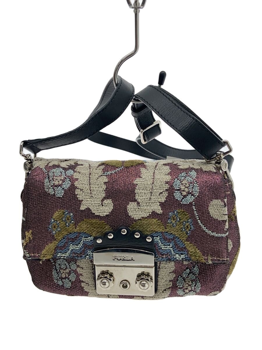 Furla - 【中古】FURLA◆メトロポリス/ショルダーバッグ/--/PUP/総柄【バッグ】