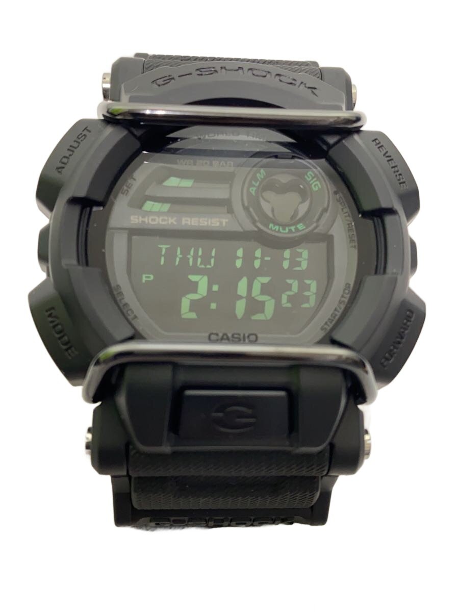 【中古】CASIO◆クォーツ腕時計・G-SHOCK/デジタル/BLK【服飾雑貨他】