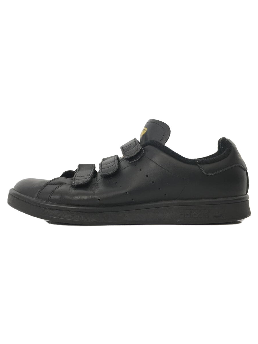 【中古】adidas◆STAN SMITH CF/スタン スミス コンフォート/S75189/ブラック/25cm/BLK【シューズ】