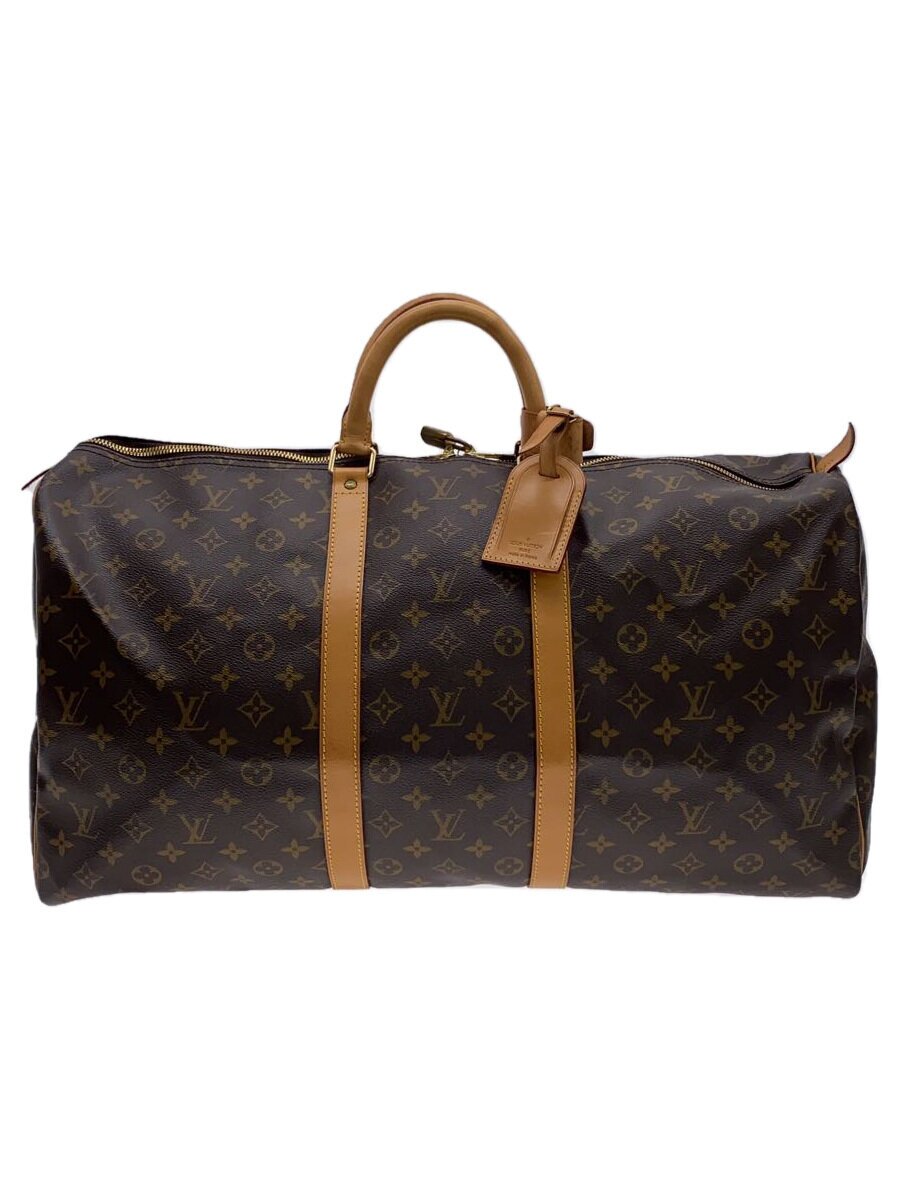 【ブランド】LOUIS VUITTON 【ブランドカナ】ルイヴィトン 【型番】M41424 【程度】B 【サイズ】 【メインカラー】ブラウン 【素材・生地】PVC（ビニール） 【キーワード】　　　/ 2026/04/30 セカンドストリート甘木旭町店【5023】【中古】LOUIS VUITTON◆キーポル55_モノグラム・キャンバス_BRW/PVC/BRW ブランド LOUIS VUITTON 型番 M41424 カラー ブラウン 柄 素材・生地 PVC（ビニール）>色・素材について サイズ >サイズ表示について 実寸（cm） 【バッグ】 マチ：23.5 / 高さ：31 / 幅：55 / 持ち手：33 【その他】 その他サイズ：/ 商品は　セカンドストリート甘木旭町店の店頭にて販売しております。商品に関するお問合わせは、お電話(TEL:0946-33-1007)にて、問合わせ番号：2334113677926をお伝えください。 配送方法やお支払い方法に関するお問い合わせは、サポートセンターまでご連絡をお願いします。 ※お電話の対応は営業時間内のみとなります。お問い合わせフォームでお問い合わせの際はご注文番号をご記入下さい