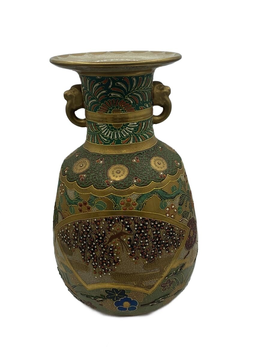 【中古】湖東焼/壷 花瓶//【インテリア小物 日用雑貨】