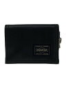 【中古】PORTER◆2つ折り財布/--/BLK/メンズ/707-08230【服飾雑貨他】
