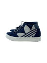 【中古】adidas◆ハイカットスニーカー/23cm/ネイビー/BC0412【シューズ】