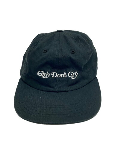 【中古】Girls Don’t Cry◆USA製/キャップ/FREE/コットン/BLK/メンズ//【服飾雑貨他】 【中古】Girls Don’t Cry◆USA製/キャップ/FREE/コットン/BLK/メンズ//【服飾雑貨他】