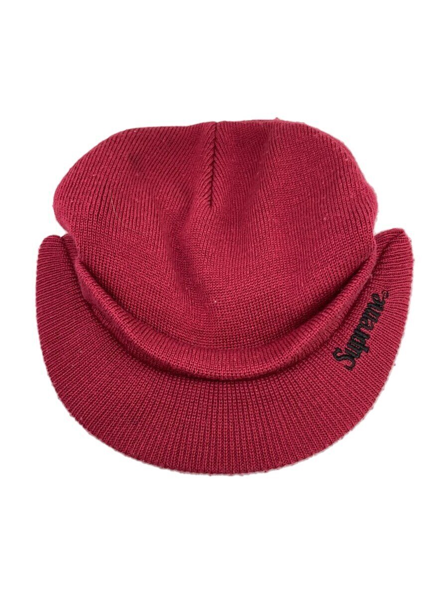 樂天商城 - 【中古】Supreme◆ニットキャップ/--/アクリル/RED/メンズ【服飾雑貨他】