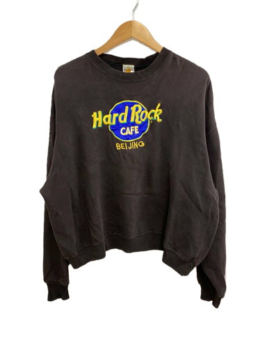 【中古】HARD ROCK CAFE◆スウェット/L/コットン/BRW【メンズウェア】 【中古】HARD ROCK CAFE◆スウェット/L/コットン/BRW【メンズウェア】