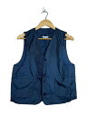 【中古】Engineered Garments◆ナイロンベスト/XS/ナイロン/ネイビー//【メンズウェア】