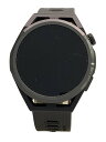 【中古】Huawei◆スマートウォッチ/デジタル/ラバー/BLK/RUN-B19【服飾雑貨他】
