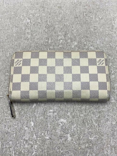 【中古】LOUIS VUITTON◆ジッピー・ウォレット_ダミエ・アズール_WHT/PVC/WHT/総柄/メンズ【服飾雑貨他】 【中古】LOUIS VUITTON◆ジッピー・ウォレット_ダミエ・アズール_WHT/PVC/WHT/総柄/メンズ【服飾雑貨他】