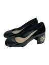 【中古】MIU MIU◆パンプス/36/BLK【シューズ】
