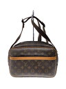 【中古】LOUIS VUITTON◆リポーターPM_モノグラム・キャンバス_BRW/PVC/BRW【バッグ】(4)