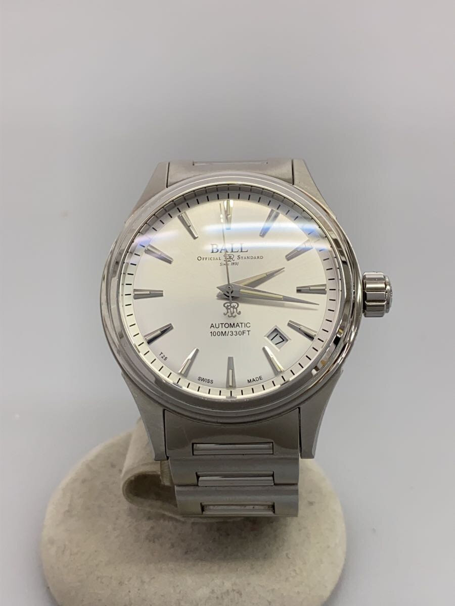 【中古】BALL WATCH◆自動巻腕時計/アナログ【服飾雑貨他】