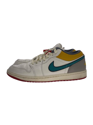 【中古】NIKE◆AIR JORDAN 1 LOW PRM_エア ジョーダン 1 LOW PRM/29cm/WHT【シューズ】 【中古】NIKE◆AIR JORDAN 1 LOW PRM_エア ジョーダン 1 LOW PRM/29cm/WHT【シューズ】