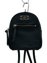 【中古】kate spade new york◆リュック/--/BLK/WKRU5318【バッグ】