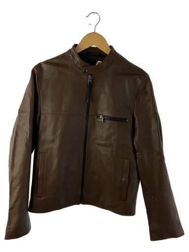 【中古】COACH◆レザージャケット・ブルゾン/S/レザー/BRW/88799【メンズウェア】 【中古】COACH◆レザージャケット・ブルゾン/S/レザー/BRW/88799【メンズウェア】