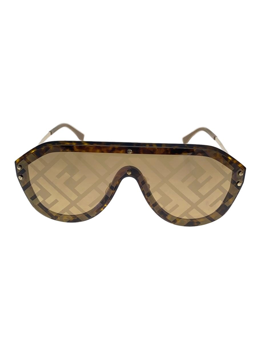FENDI - 【中古】FENDI◆サングラス/ティアドロップ/BRW/BRW/メンズ/FF M0039//【服飾雑貨他】